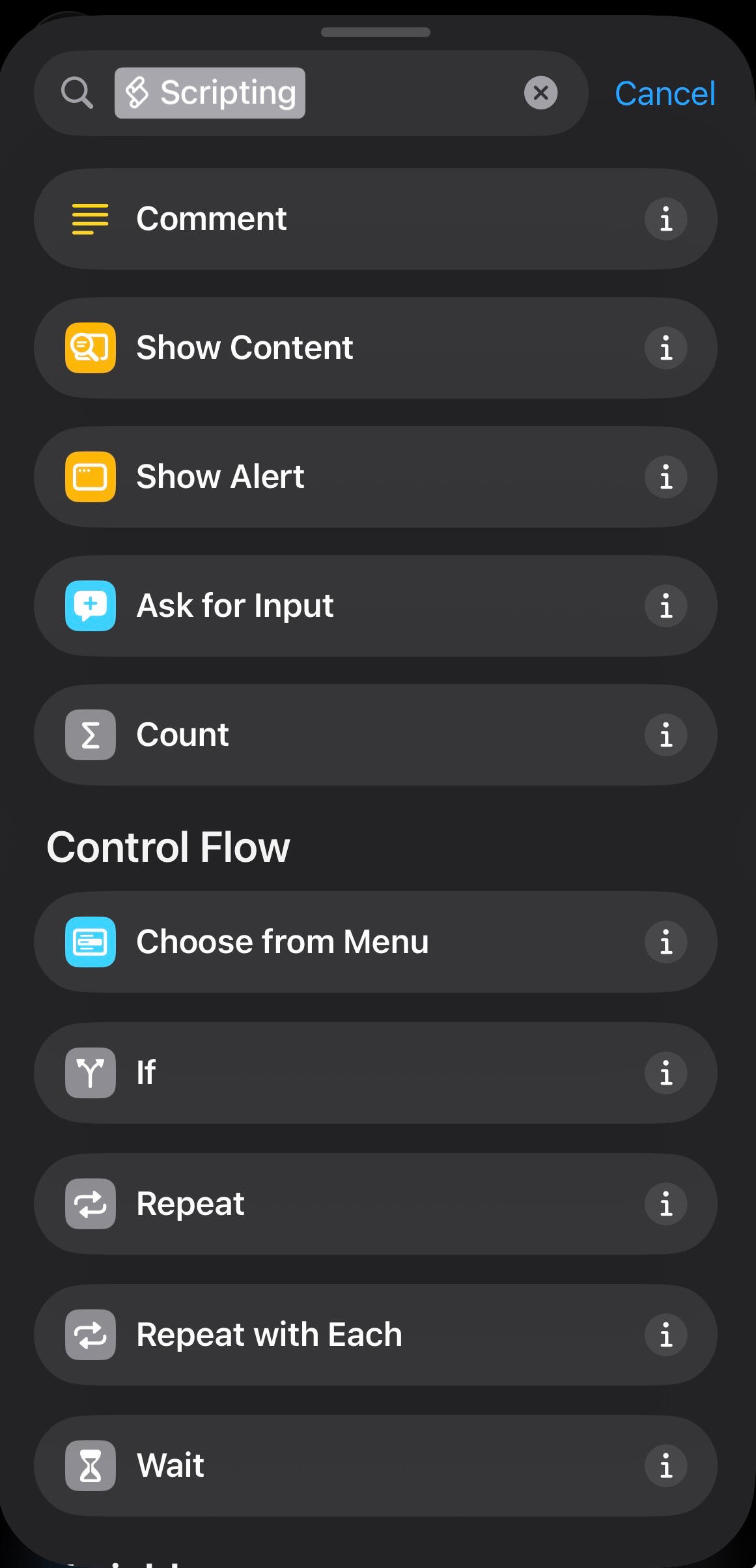 unzählige Aktionen, die auch mit anderen Apps verknüpft werden können
